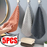 Coral Fleece Hand-Wiping Towel - Thickened Absorbent Kitchen & Dishwashing Towel - Himpall